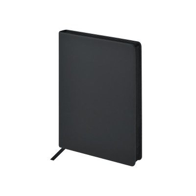 Ежедневник А5 Megapolis Color New soft-touch, черный