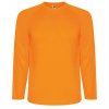 Спортивная футболка MONTECARLO L/S мужская, ФЛУОРЕСЦЕНТНЫЙ ОРАНЖЕВЫЙ 2XL