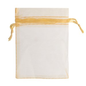 Мешочек подарочный Gauze, золотистый Мешочек подарочный Gauze, золотистый