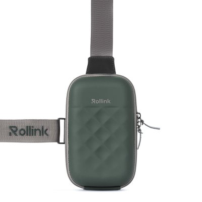 Дорожная сумочка Rollink Mini Bag Go 19,5x12x6 см, темно-зеленая