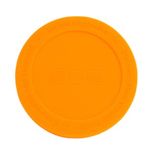 Накладка силиконовая для термокружки Ashly, оранжевая