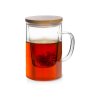 Стеклянная кружка с заварочной емкостью Milfoil