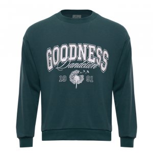 Свитшот "Goodness",96, Тёмно-зелёный