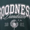 Свитшот "Goodness",96, Тёмно-зелёный