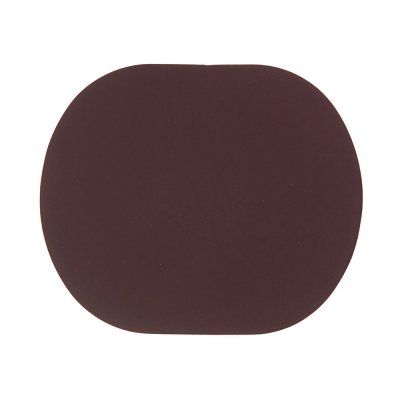 ПАТЧ ОВАЛ soft-touch (коричневый ) 6,0 х 5,0 см