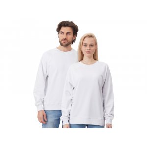 Свитшот оверсайз с рукавом реглан Belgrade, унисекс, белый Свитшот оверсайз с рукавом реглан Belgrade, унисекс, белый