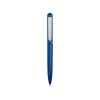 Ручка металлическая шариковая Skate с матовым покрытием, темно-синий