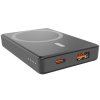 Магнитный внешний аккумулятор Magnetic с беспроводной зарядкой (5W), 5000 Mah, черный