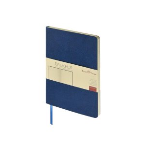 Блокнот А5 Megapolis Flex Loft, синий Блокнот А5 Megapolis Flex Loft, синий