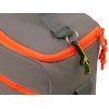 Изотермическая сумка-холодильник Neo Classic c контрастной молнией, серый/оранжевый