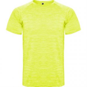 Спортивная футболка AUSTIN мужская, ПЁСТРЫЙ ЖЕЛТЫЙ ФЛУОРЕСЦЕНТНЫЙ 2XL