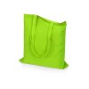 Сумка для шопинга Carryme 120 хлопковая, 120 г/м2, зеленое яблоко