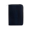 Бизнес-блокнот на молнии А5 Fabrizio, 80 листов, темно-синий