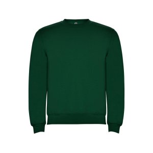 Свитшот с начесом Clasica унисекс, бутылочный зеленый Свитшот с начесом Clasica унисекс, бутылочный зеленый