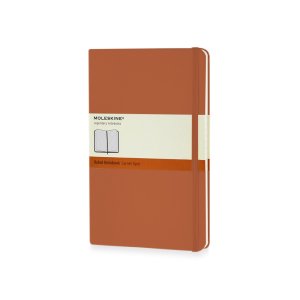 Записная книжка Moleskine Classic (в линейку) в твердой обложке, Large (13х21см), оранжевый коралл Записная книжка Moleskine Classic (в линейку) в твердой обложке, Large (13х21см), оранжевый коралл
