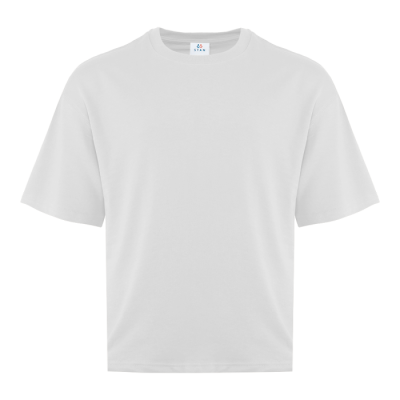 Футболка унисекс оверсайз STAN хлопок/полиэстер 260, 40, Белый