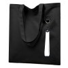 Сумка для покупок LUMISSA 325 г/м² с ремувкой, чёрный/белый