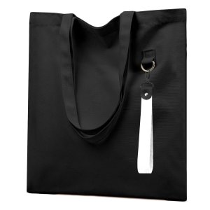 Сумка для покупок LUMISSA 325 г/м² с ремувкой, чёрный/белый