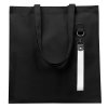 Сумка для покупок LUMISSA 325 г/м² с ремувкой, чёрный/белый