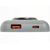 Магнитный беспроводной внешний аккумулятор MagnetIQ, 5000 mah, 10 W, серый Cool gray 7C