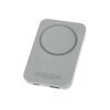 Магнитный беспроводной внешний аккумулятор MagnetIQ, 5000 mah, 10 W, серый Cool gray 7C