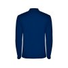 Рубашка поло Estrella мужская с длинным рукавом, королевский синий