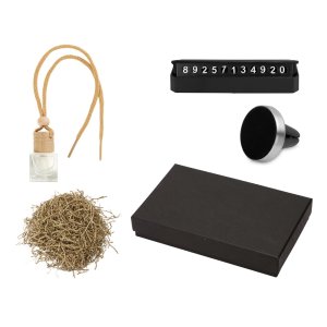 Подарочный набор с автовизиткой и магнитным держателем Подарочный набор с автовизиткой и магнитным держателем