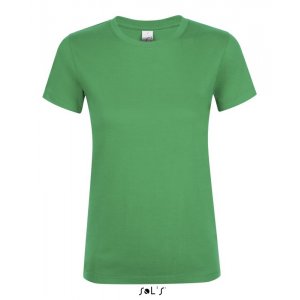 Фуфайка (футболка) REGENT женская,Ярко-зелёный М