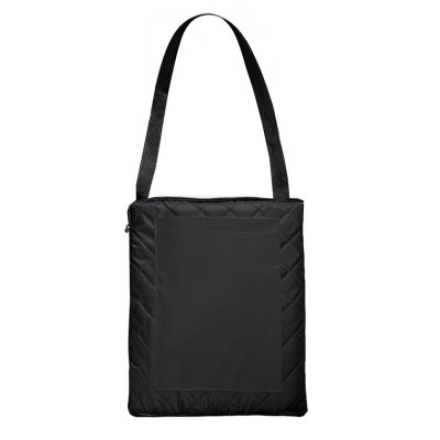 Плед для пикника "Rest"; чёрный; 115 х 140 см; двухсторонний материал флис 150 гр/м2+оксфорд210 T