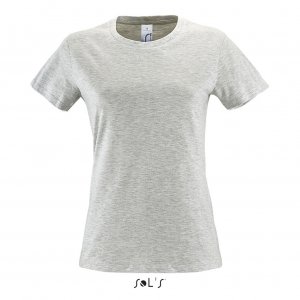 Фуфайка (футболка) REGENT женская,Светлый меланж XL