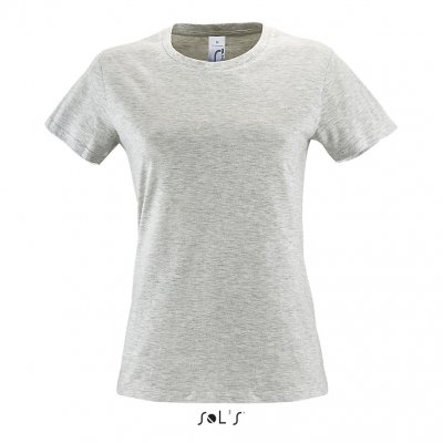 Фуфайка (футболка) REGENT женская,Светлый меланж XL
