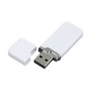 USB 2.0- флешка на 64 Гб с оригинальным колпачком, белый