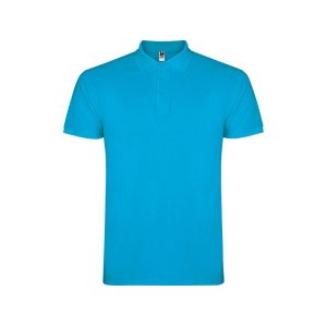Рубашка поло Star мужская, бирюзовый