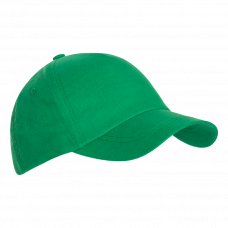Бейсболка STAN 5 клиньев хлопок 130, 10U, Зелёный