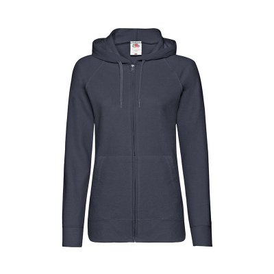 Толстовка женская без начеса LADIES LIGHTWEIGHT HOODED SWEAT 240