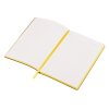 Бизнес-блокнот C1 софт-тач, гибкая обложка, 128 листов, желтый