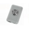 Магнитный беспроводной внешний аккумулятор MagnetIQ, 5000 mah, 10 W, серый Cool gray 7C