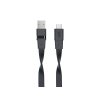 Кабель USB Type C 3.0 – Type A 1,2 м, черный