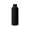 Вакуумная термобутылка Cask Waterline, soft touch, 500 мл, тубус, черный