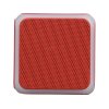 Портативная колонка Cube с подсветкой, красный