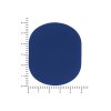 ПАТЧ ОВАЛ soft-touch (синий) 6,0 х 5,0 см