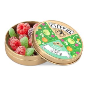 Ж/б монпансье СУГРЕВЪ ассорти Ж/б монпансье СУГРЕВЪ ассорти