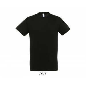 Фуфайка (футболка) REGENT мужская,Глубокий черный XXS