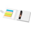 Набор стикеров Expose с ручкой и блокнотом А7, белый