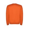 Свитшот с начесом Clasica унисекс, оранжевый