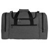 Сумка дорожная Route с двумя боковыми карманами, темно-серый