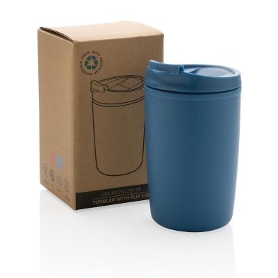 Термокружка с крышкой для кофе из переработанного полипропилена GRS, 300 мл