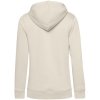 Толстовка с капюшоном женская BNC Inspire (Organic), молочно-белая