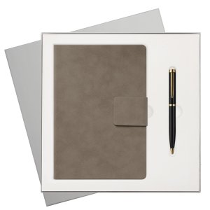 Подарочный набор Ritz, бежевый (ежедневник, ручка) Подарочный набор Ritz, бежевый (ежедневник, ручка)