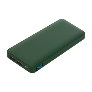 Внешний аккумулятор с подсветкой Ancor PD Plus 10000 mAh, зеленый